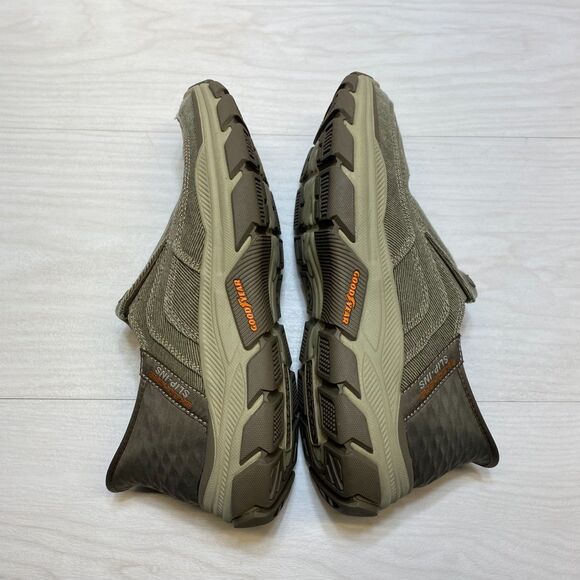 Skechers Slip-Ins RF Respected Holmgren Sneakers Mens Size 9 Taupe Walking Shoes main image 7
